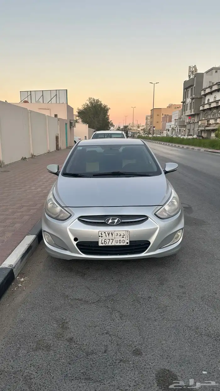 للبيع إكسنت 2018 رصاصي 2