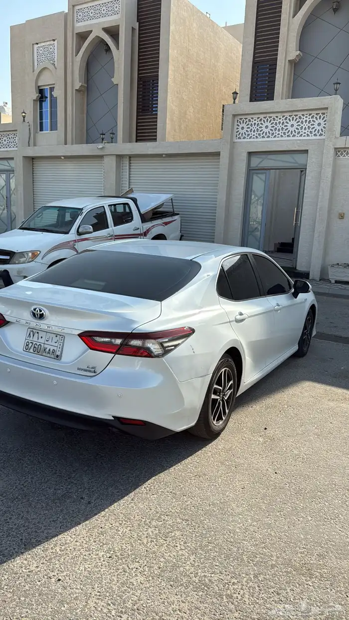 كامري 2022 هايبرد الشكل المطور ممشى 80 الف 4