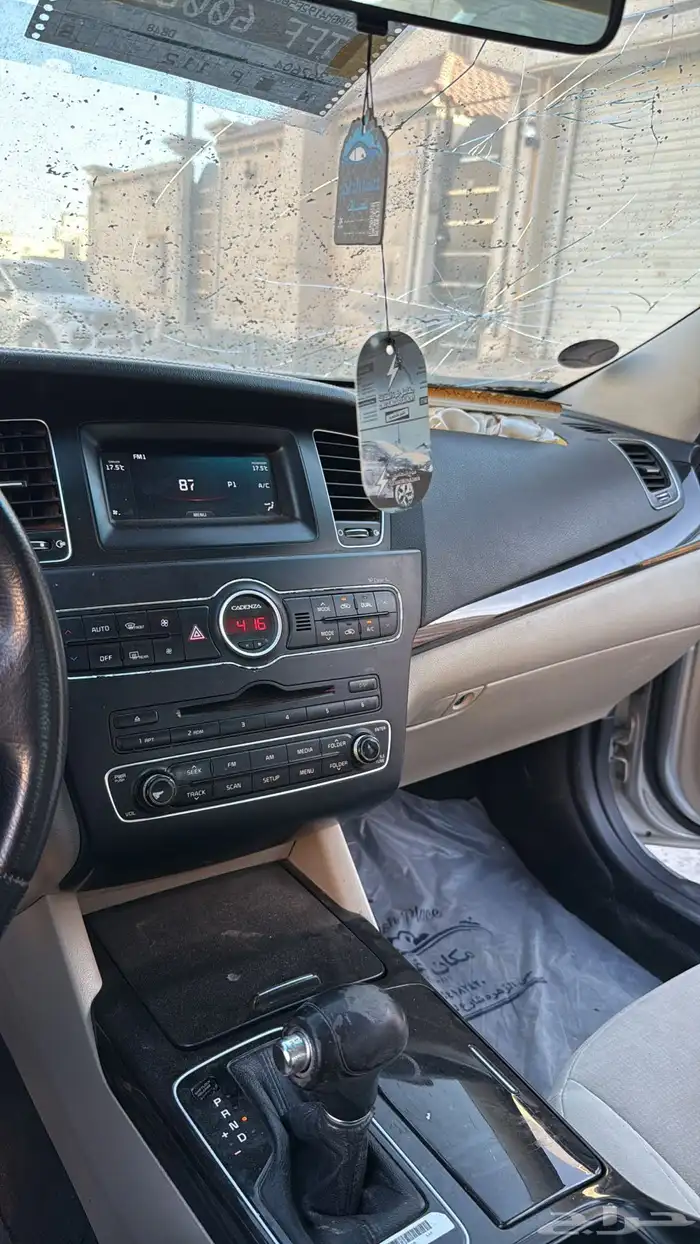 كيا كادينزا 2014 مصدومه 10