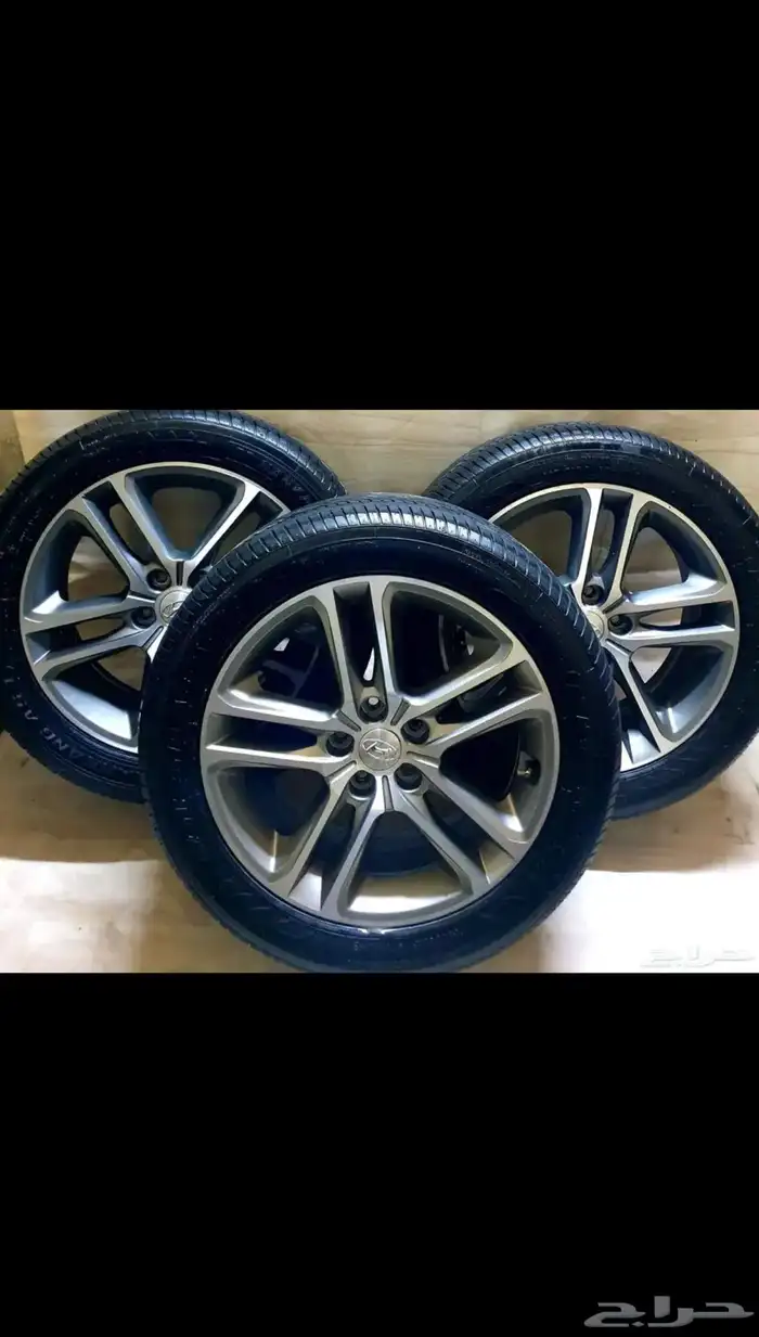 جنوط سوناتا 2019 الشكل الفل مع كفرات نظيفه جدا 0