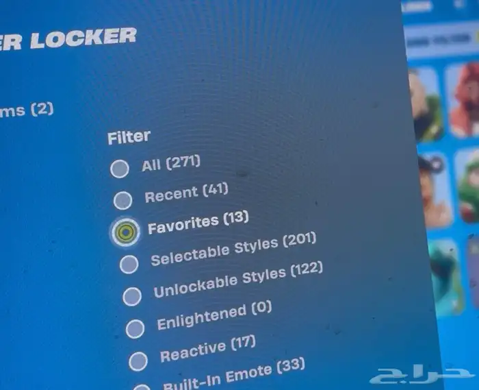 حساب فورت نايت 0