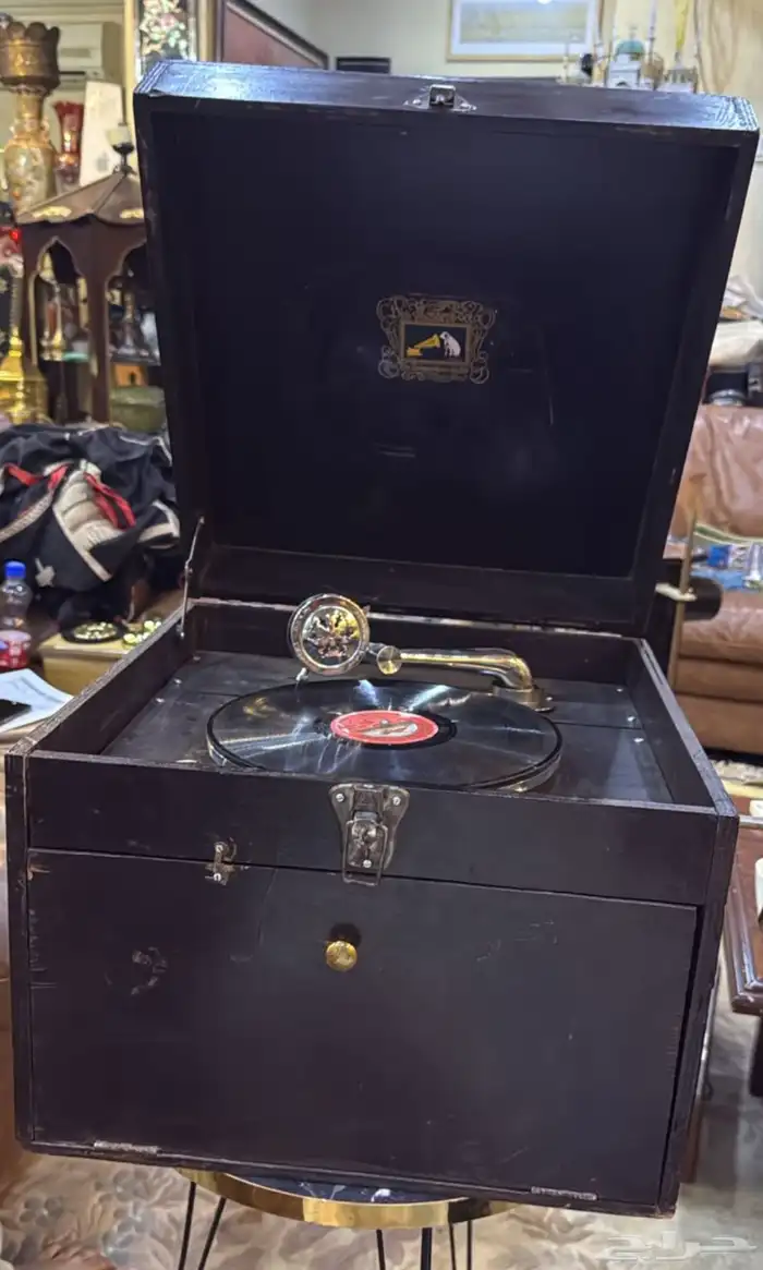 جرامافون حجم كبير هز ماستر انجليزي نادر ومتحفي 7