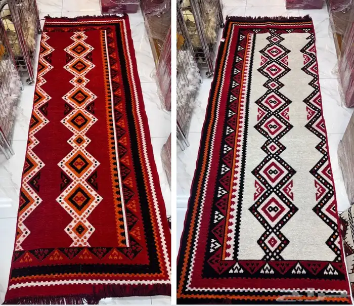 مدات سورية نقشات متعددة ( وجهين ) جديد 12