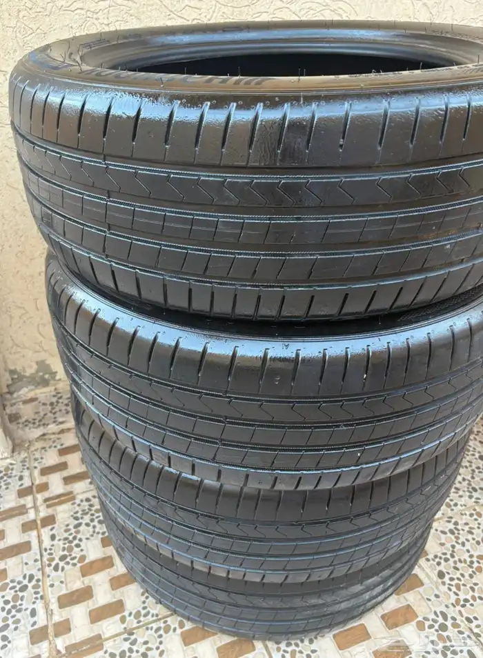 كفرات هنكوك مقاس 215 55 17 تاريخ 24 طقم مقاس17 31