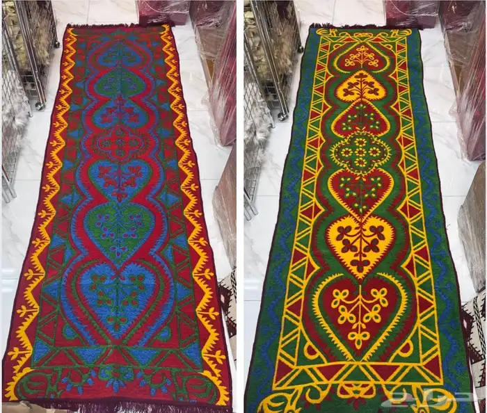 مدات سورية نقشات متعددة ( وجهين ) جديد 7