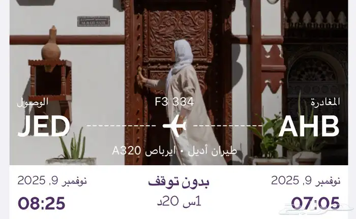 تذكرة طيران 0