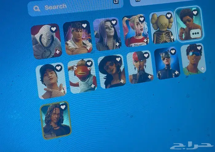 حساب فورت نايت 1