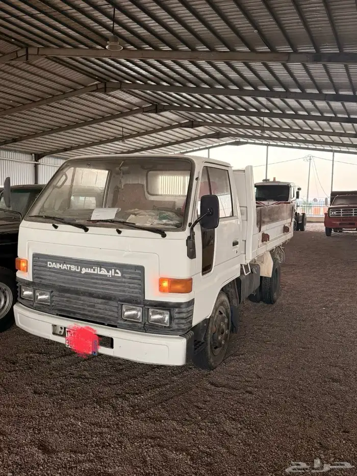 دايهاتسو قلاب 3طن مديل 90 ممشى 64الف واكاله من الصدام ا 10