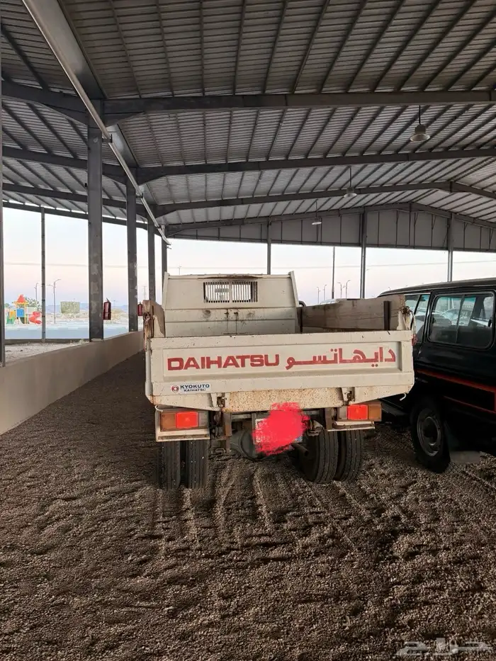 دايهاتسو قلاب 3طن مديل 90 ممشى 64الف واكاله من الصدام ا 2
