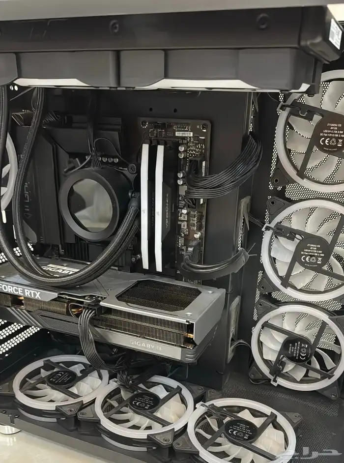 مبرد مائي للبيع NZXT Kraken Z53 RGB 240 مع شاشه تقدر تخصصها 3