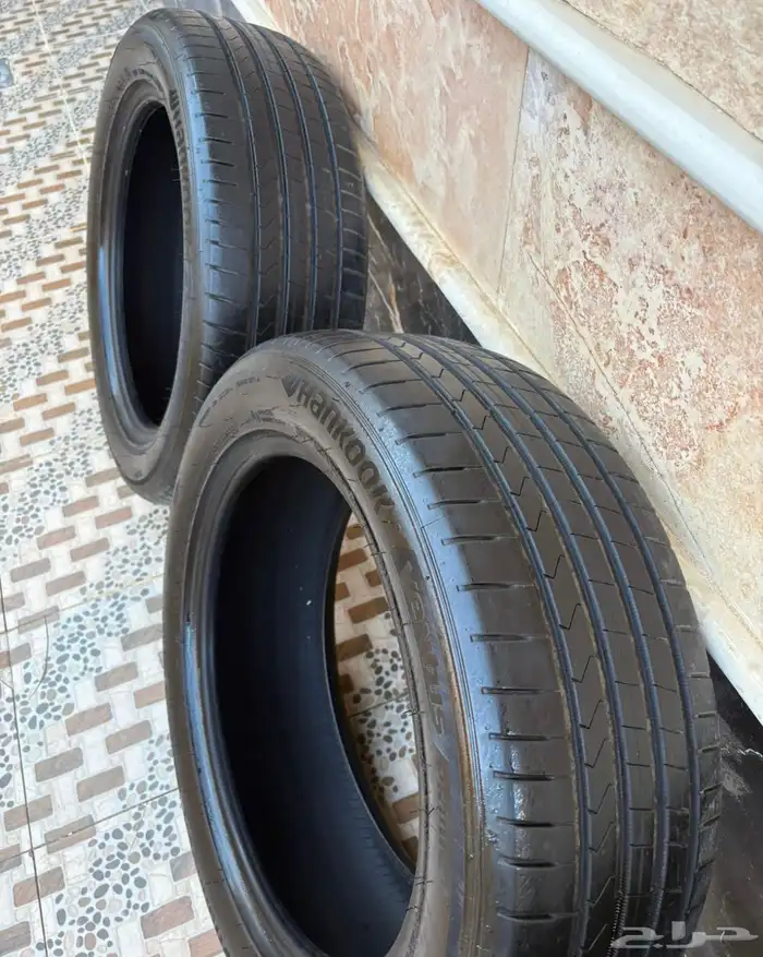 كفرات هنكوك مقاس 215 55 17 تاريخ 24 طقم مقاس17 18