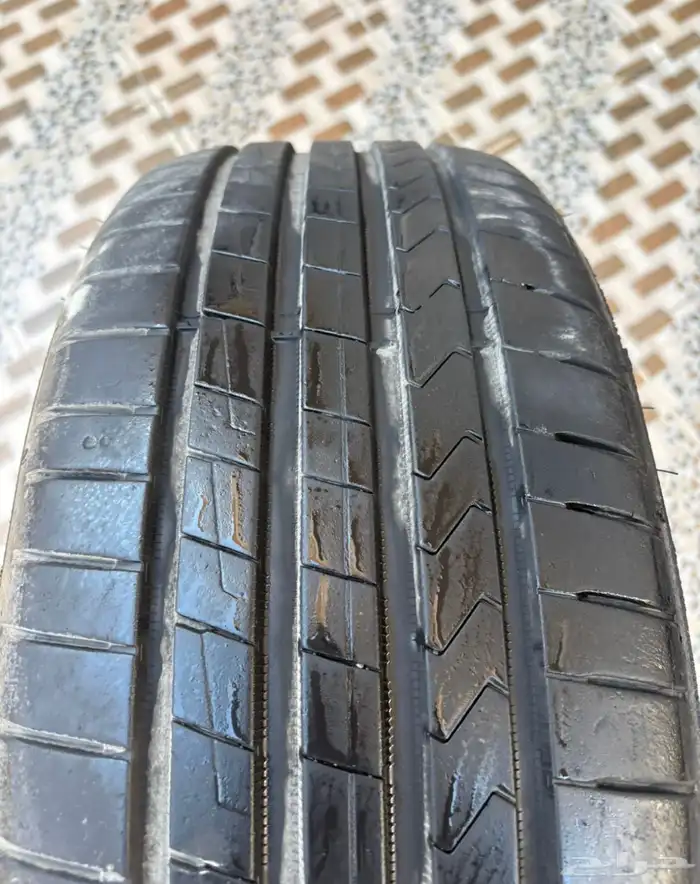 كفرات هنكوك مقاس 215 55 17 تاريخ 24 طقم مقاس17 21