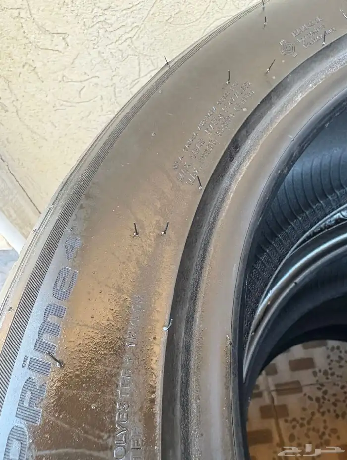 كفرات هنكوك مقاس 215 55 17 تاريخ 24 طقم مقاس17 37