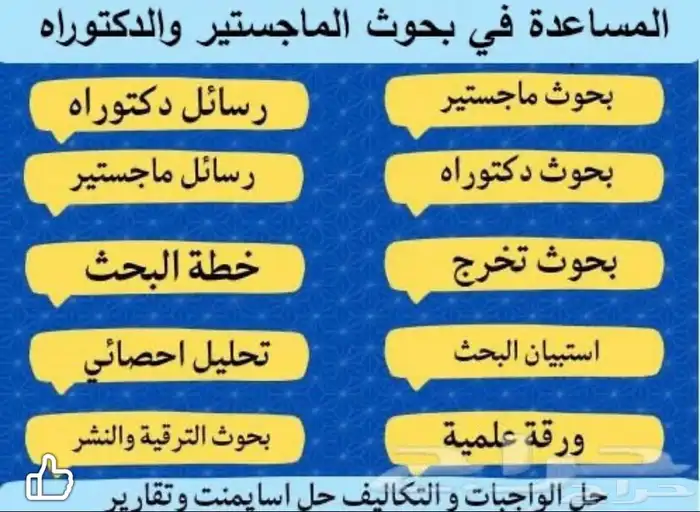 المنصة لبحوث التخرج وعروض البوربوينت 1