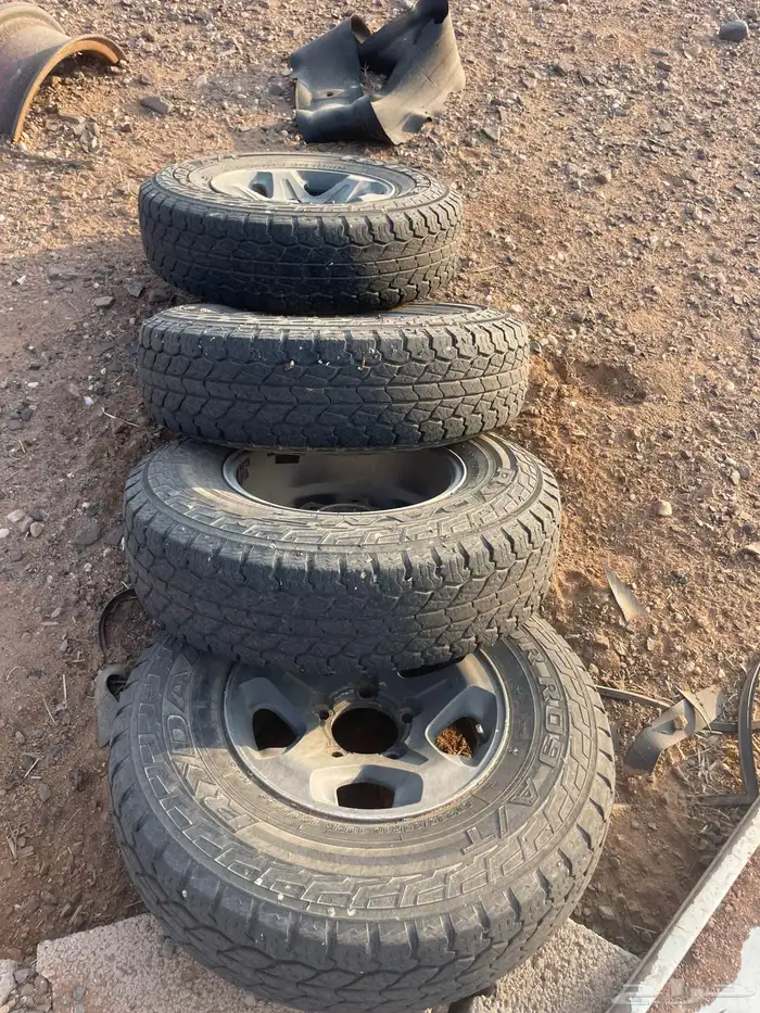 جنوط ديزل اصلي ورفرف صيني 16 نظاف سليم من الطعوج 5