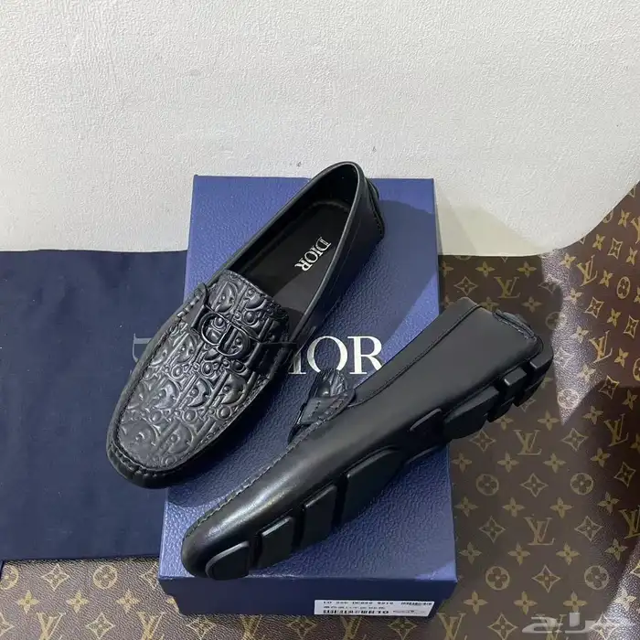 جزمة رجالي ماركة Lv و ديور تقليد طبق الأصل 0