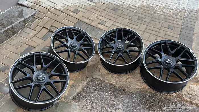 جنوط مرسيدس يخت اصلية جفالي AMG و جنوط شبح 1