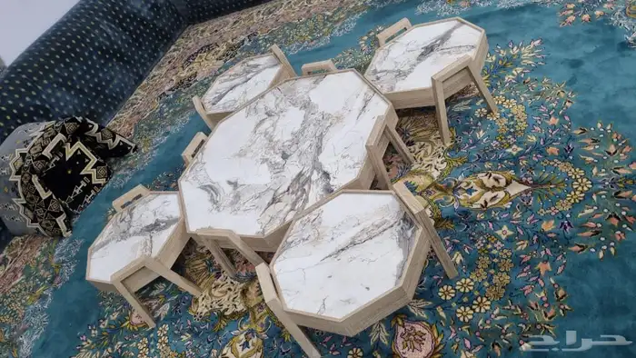 طقم طاولات أرضية 1