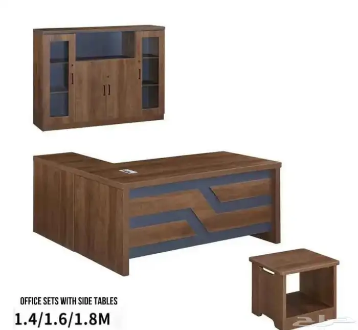 جديد اثاث المكاتب بارتيشن كراسي طاوله اجتماع كنب و دولاب 19