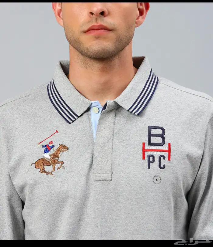 تيشرت بولو رجالي اكمام طويله - Beverly Hills Polo Club 3