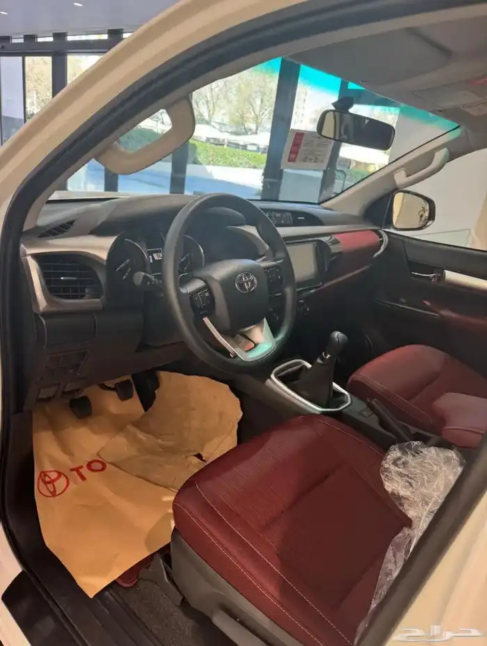 هايلكس دبل بنزين خليجي قير عادي 2025 اقل سعر 126 الف 3