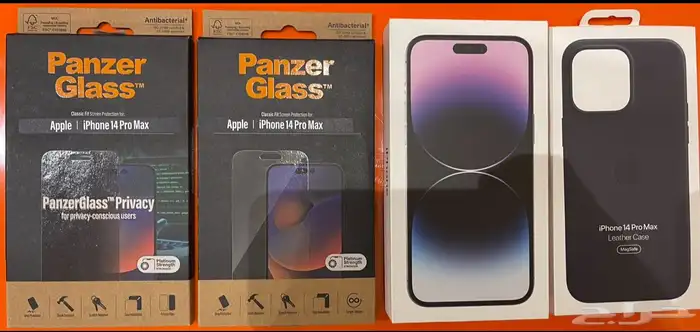 زجاج حماية ايفون 14 برو ماكس IPhone 14 Pro Max Screen Pro 4