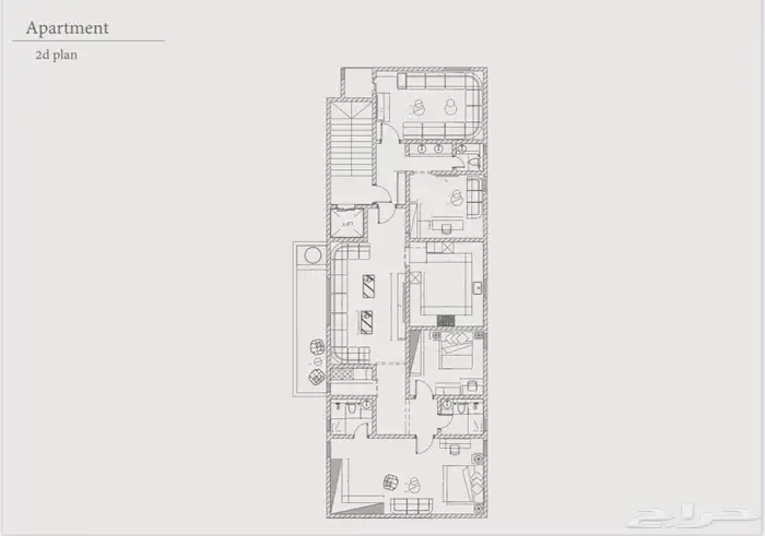 تصميم داخلي مع المخططات التنفيذية   سكني   اداري   تجاري 4