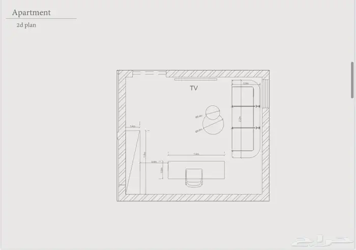 تصميم داخلي مع المخططات التنفيذية   سكني   اداري   تجاري 20