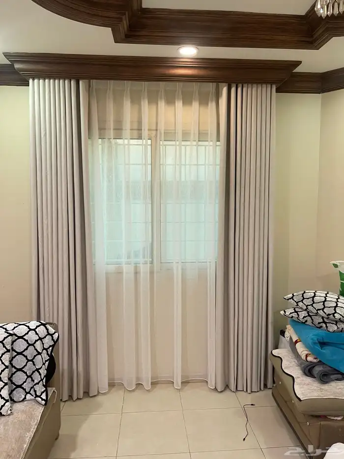 تفصيل   جميع ستائر الويفي  الهبه الجديد   بلاك اوت   عازل ل 8