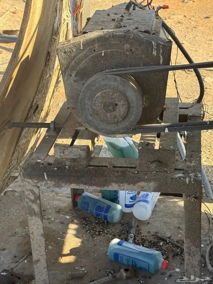 معدات زراعية رشاش محوري وطرمبة ماء 4