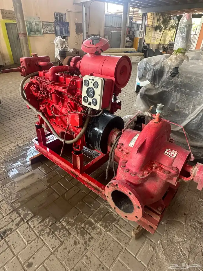 مضخه ماء ديزل كومنز 160 حصان 1