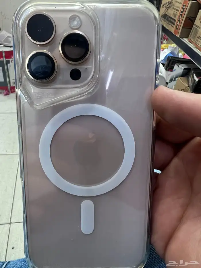 ايفون 16 برو ماكس صحراوي مستعمل 1