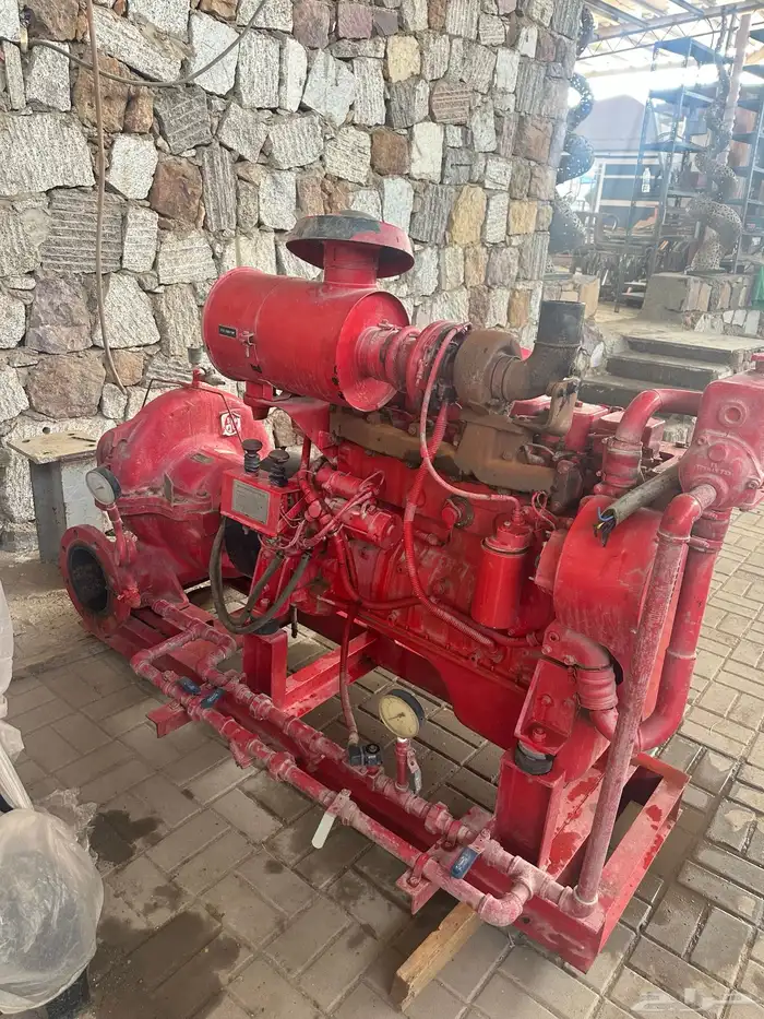 مضخه ماء ديزل كومنز 160 حصان 4