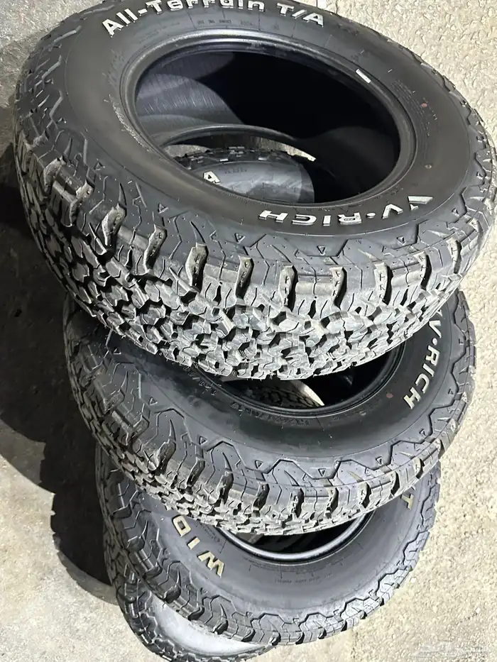 كفرات حجري ودواي فيرتش مقاس 265 70 17 6