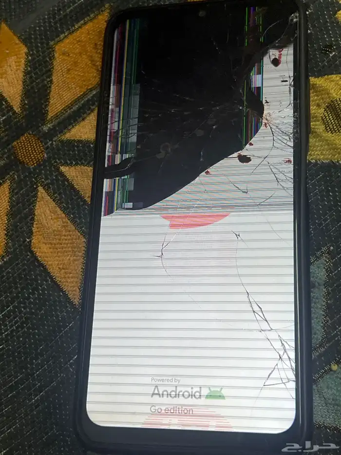 جوال للبيع شاشته مكسورة 0