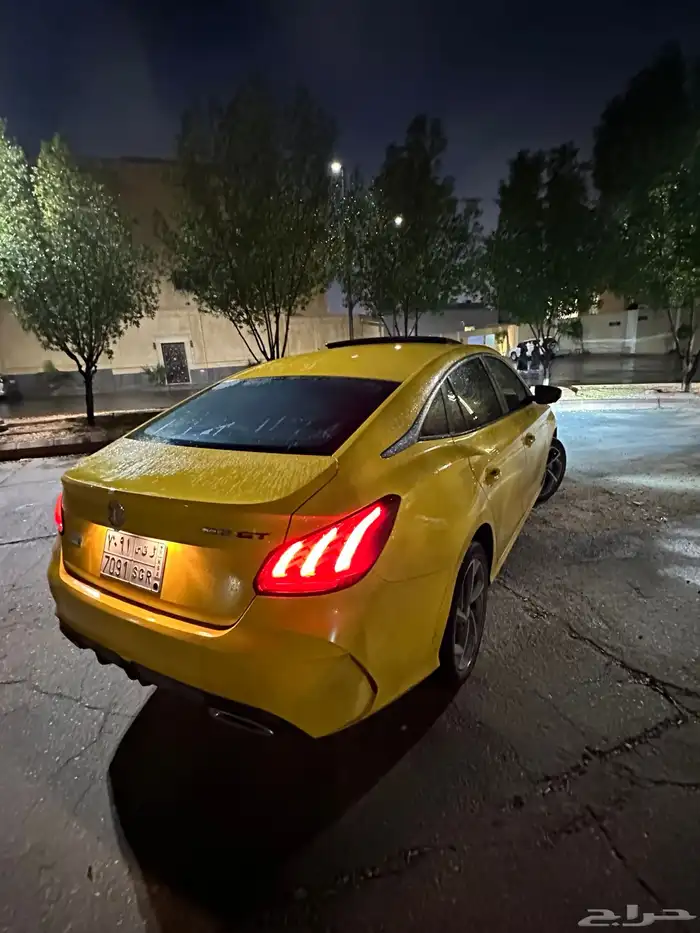 ام جي (جي تي ) 2022 فل كامل تيربو للتنازل لون اصفر 1