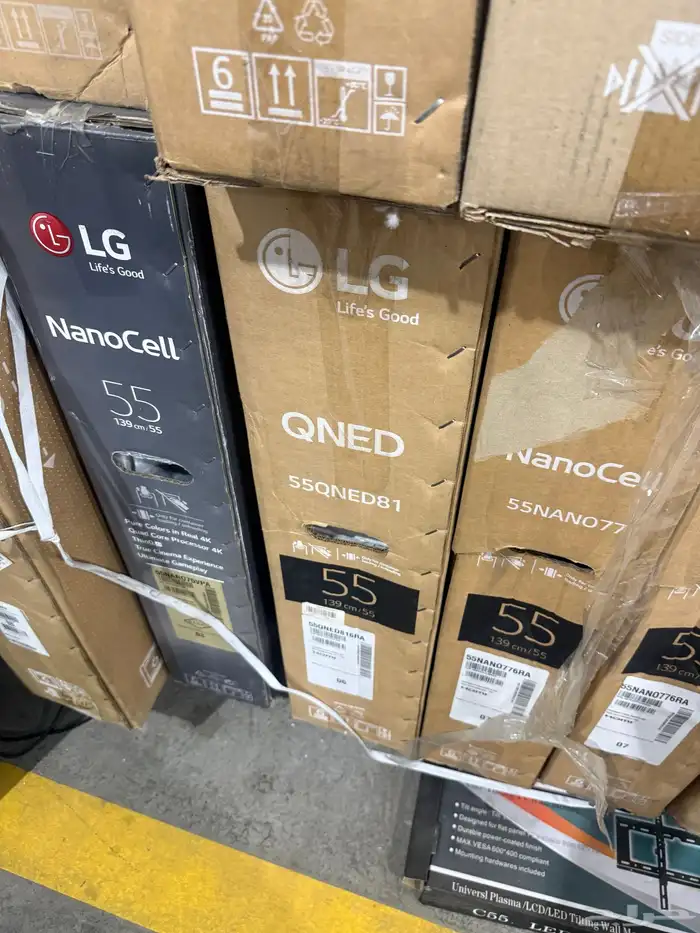 شاشات ال جي 55 بوصه فئة كيوند ونانوسيل جديد استوك مخفض 2