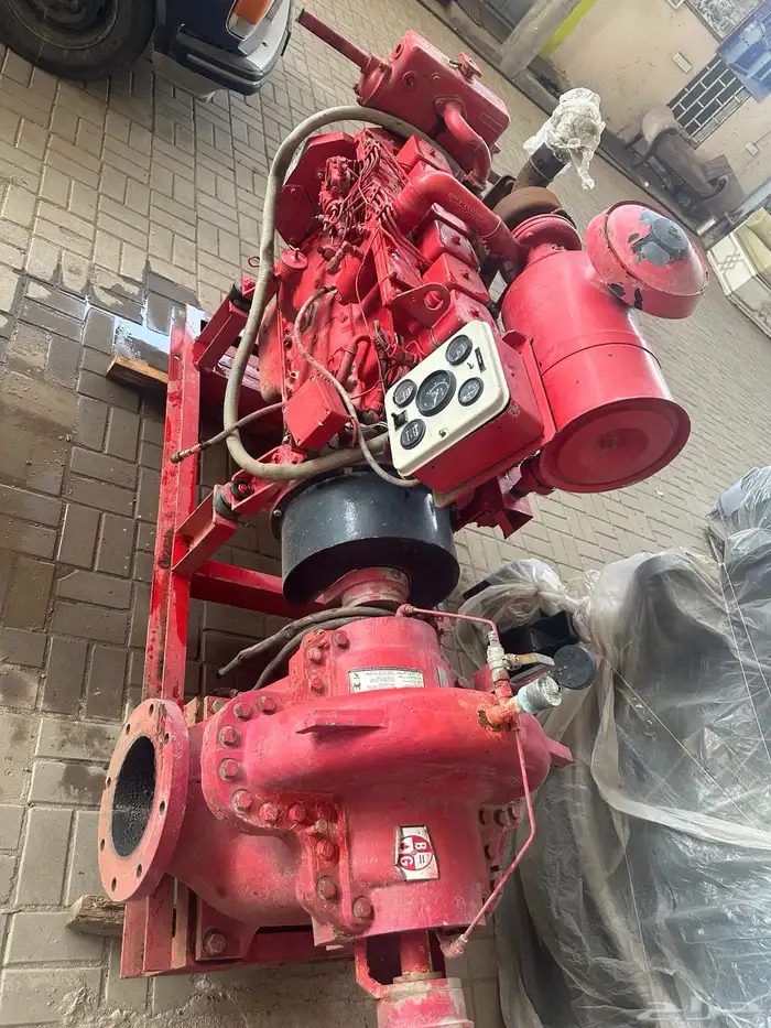 مضخه ماء ديزل كومنز 160 حصان 2