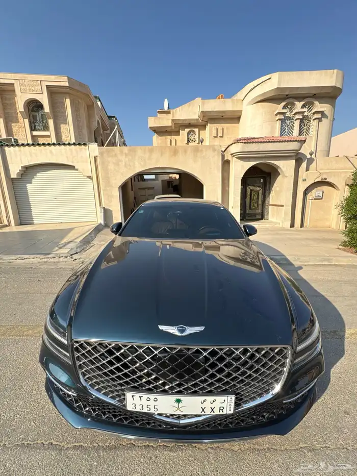 للبيع جينيسس G80 موديل 2021  تيربو 2.5   وارد كوريا   AWD 0