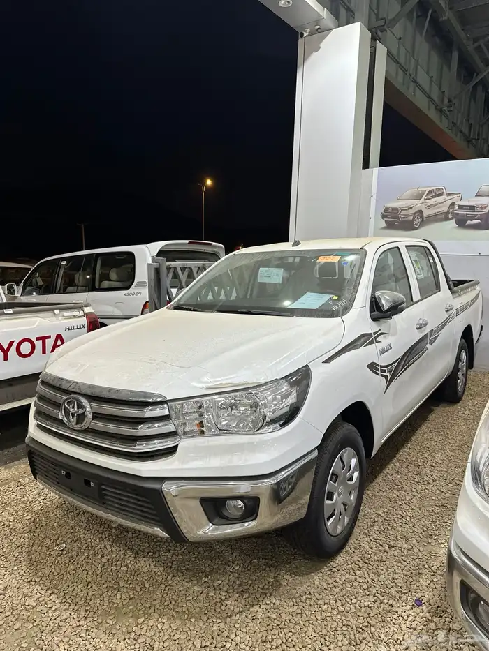 هايلوكس 2025 بنزين طيس اصفار بطاقة اقل سعر كاش وبنك 2