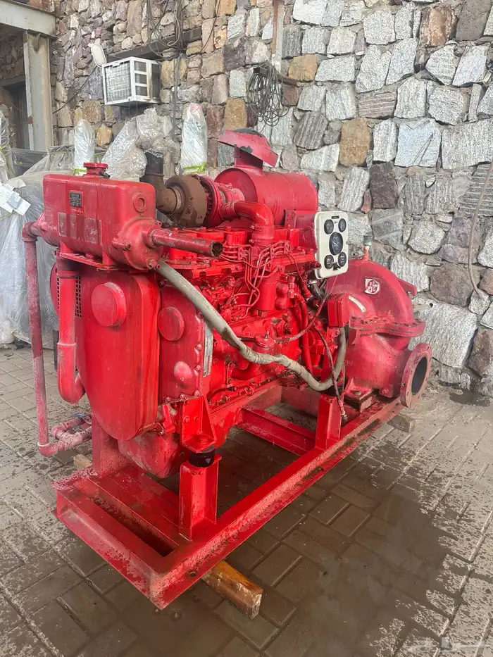 مضخه ماء ديزل كومنز 160 حصان 0