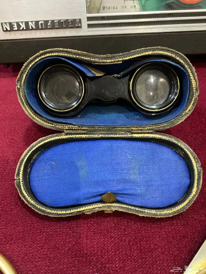 تحف نادره تراث مسجل الماني منظار أنتيك الماني ومسجل الماني 3