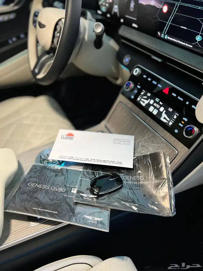 جينيسيس GV80 رويال فل كامل 2025 مالك اول سعودي وكالة 45