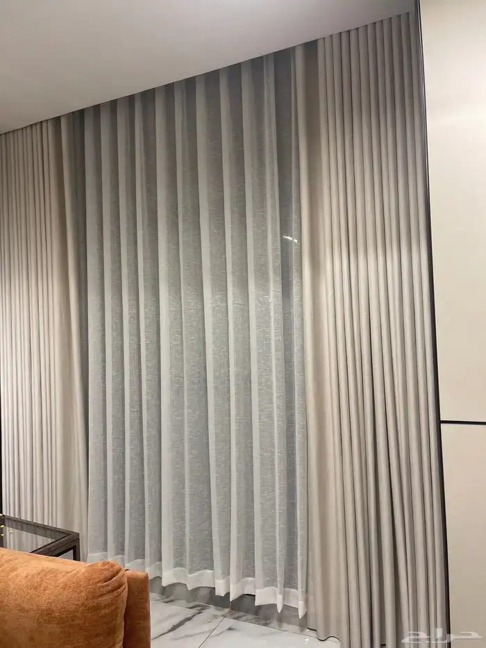 تفصيل   جميع ستائر الويفي  الهبه الجديد   بلاك اوت   عازل ل 6