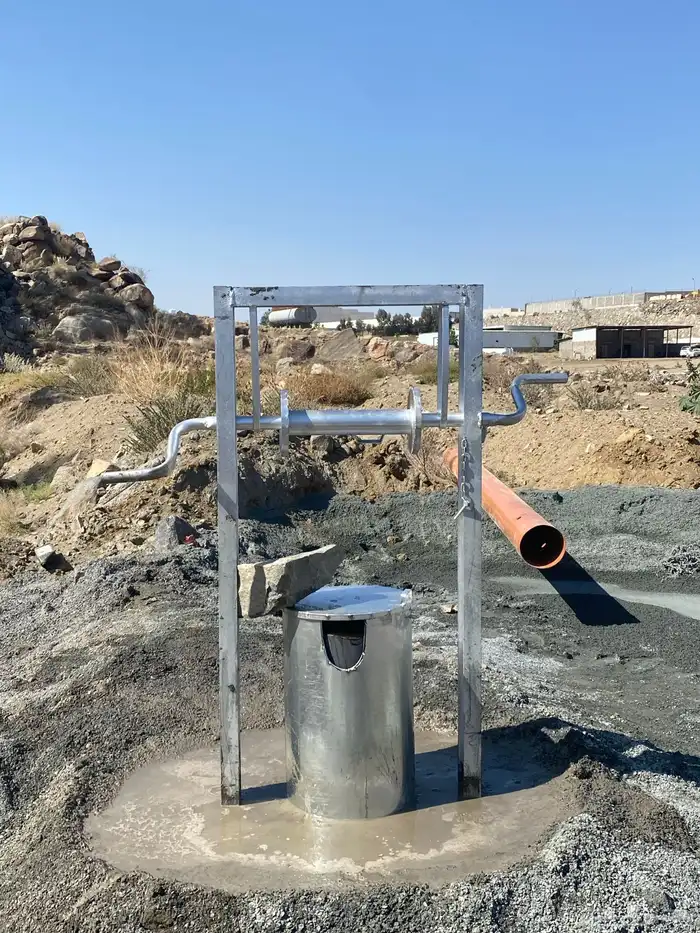 كشف الآبار الارتوازية 0