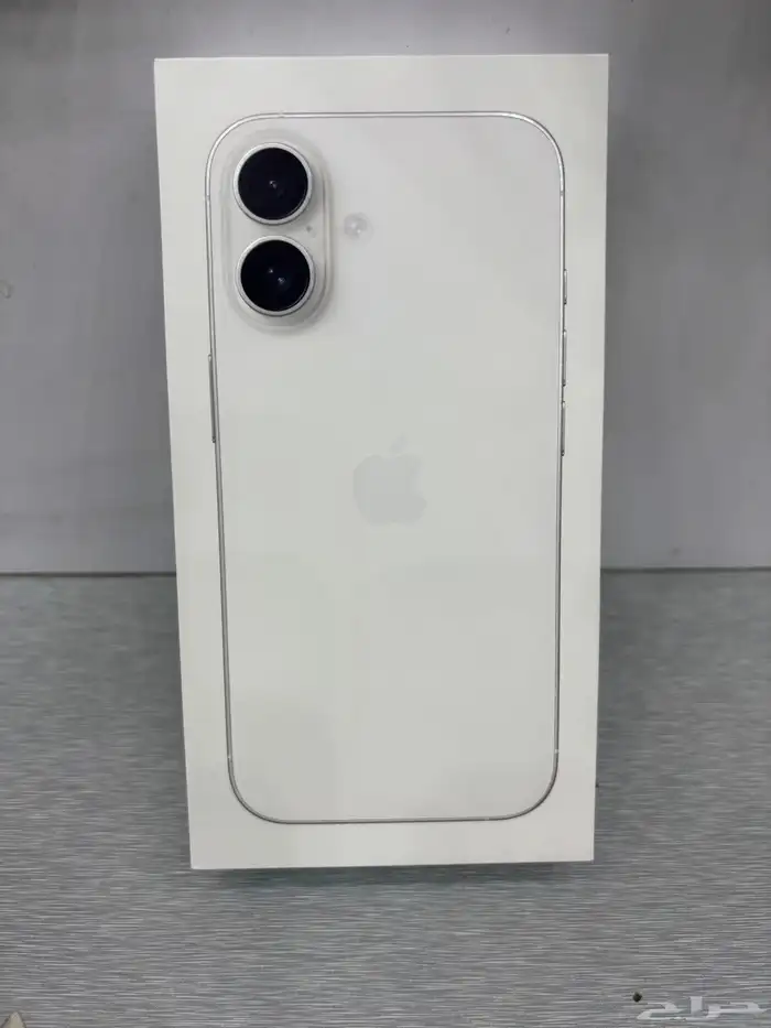 ايفون 16 عادي ابيض 128 قيقا جديد 0