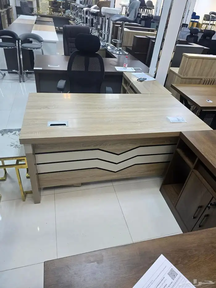 جديد اثاث المكاتب بارتيشن كراسي طاوله اجتماع كنب و دولاب 17