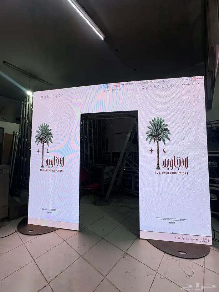 تصوير شاشات ليد وليزر وصوتيات ومسارح 7