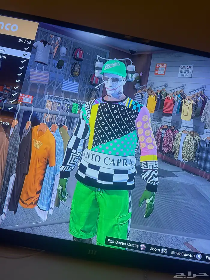 حساب نادر في قراند و افترات سوني ثري 36