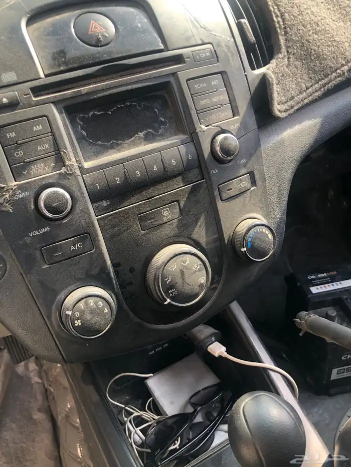 اصلاح مفتاح مكيف سوناتا سنتافي كيا 6